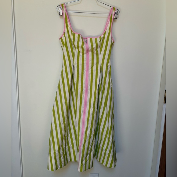 NWOT Maeve Sleeveless Notched Square-Neck Midi Dress Size XS - Picture 3 of 16